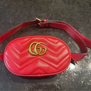 Red FASHION Fanny pack Belt Bag bum bag